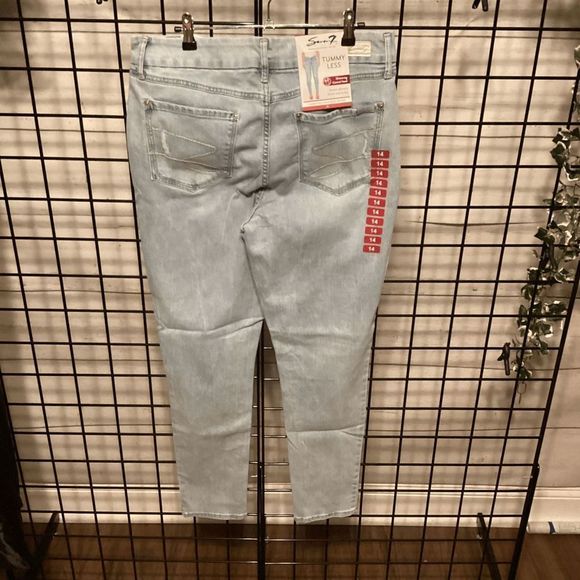 Tummy Less High Rise Skinny Jean B221 - Picture 3 of 3